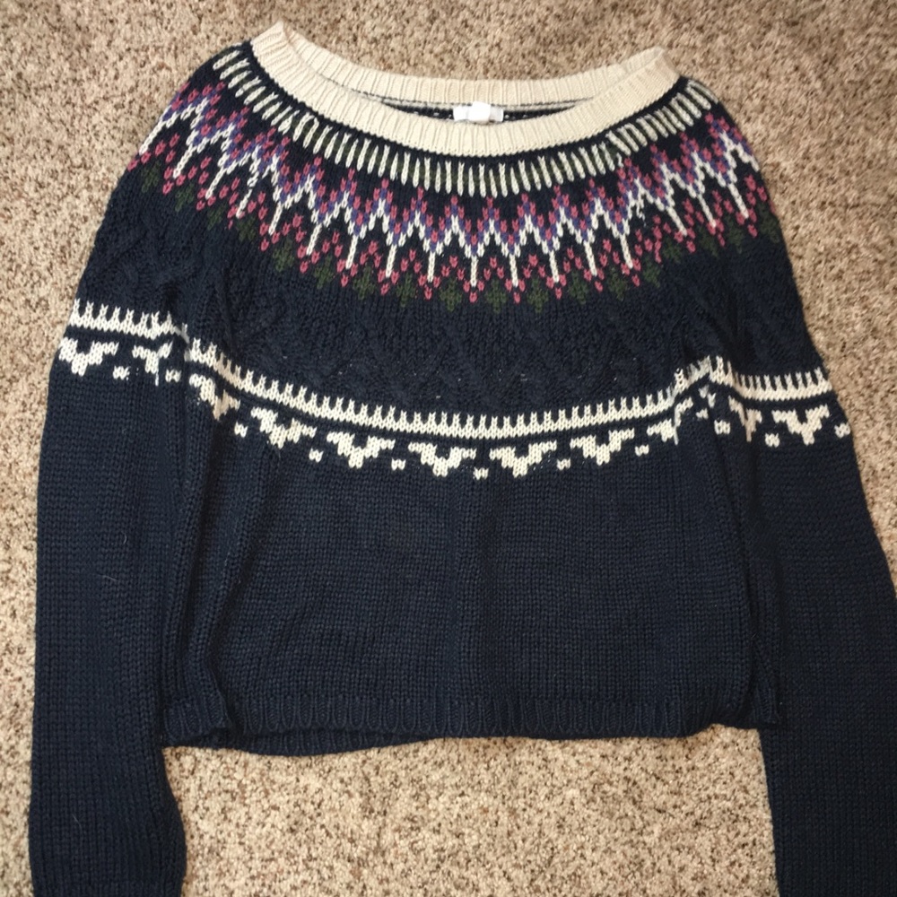 BP cropped sweater